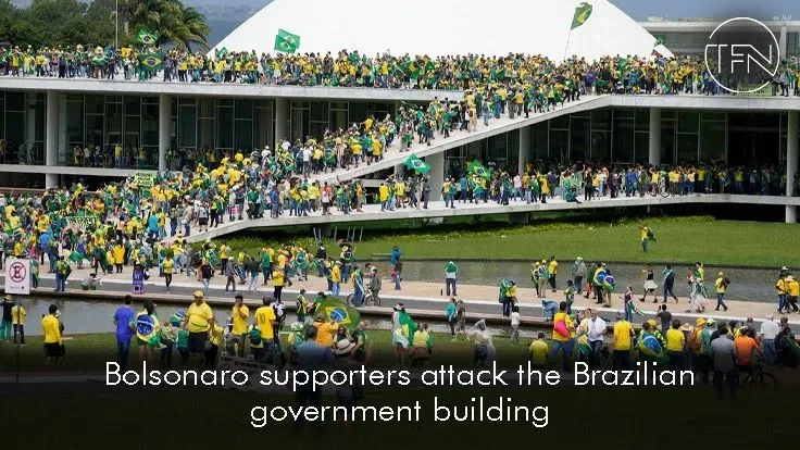 Bolsonaro supporters attack the Brazilian government building