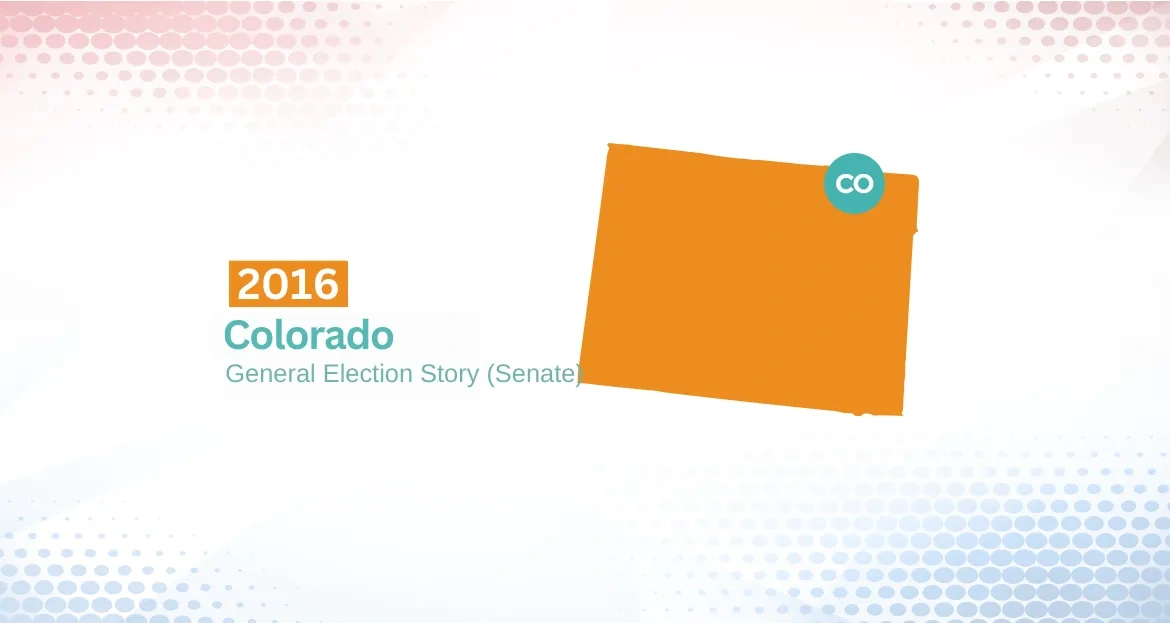 2016 Colorado General Election Story (Senate)
