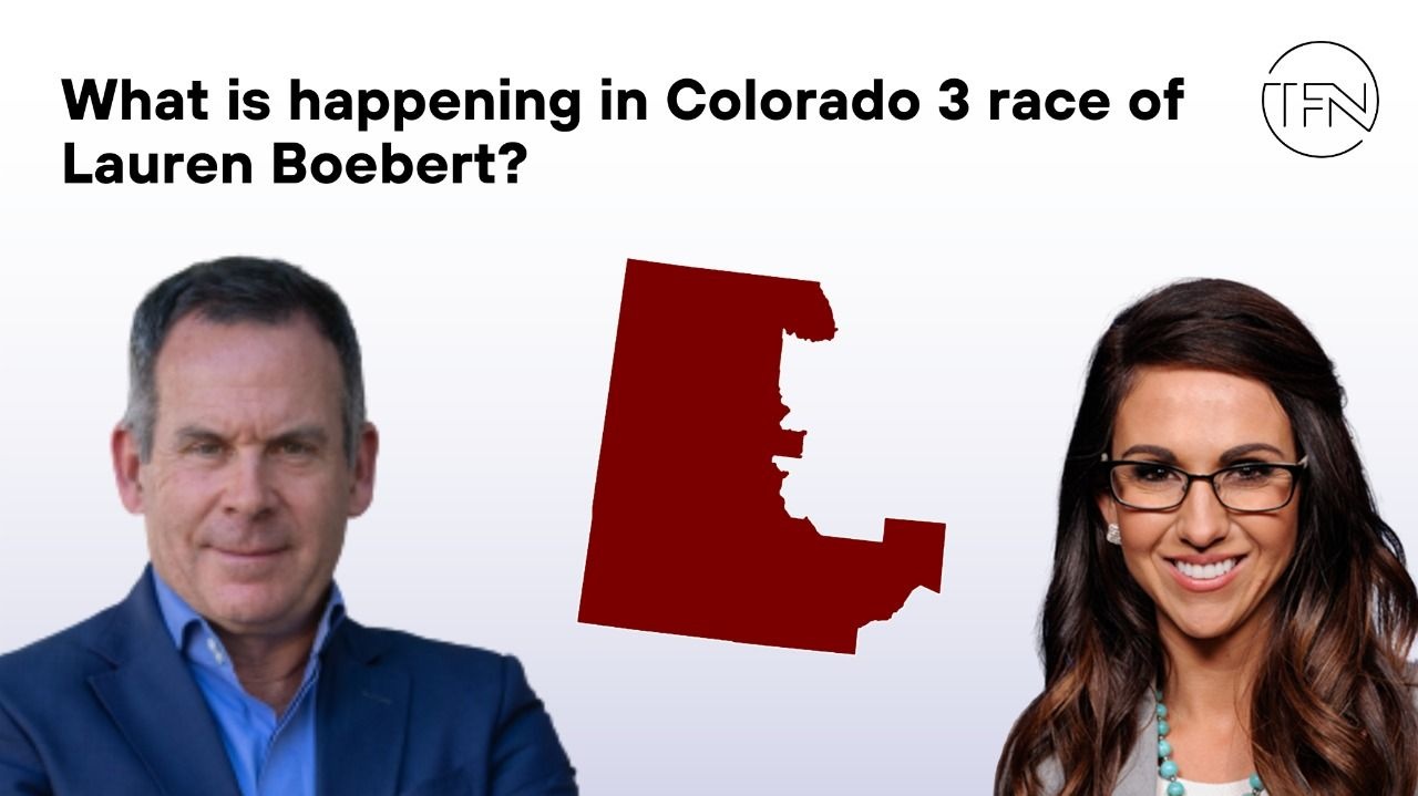 What is happening in Colorado 3 race of Lauren Boebert?