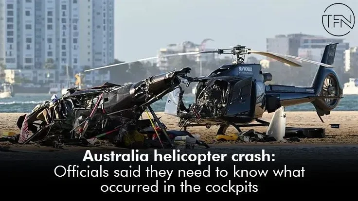Australia helicopter crash: Officials said they need to know what occurred in the cockpits