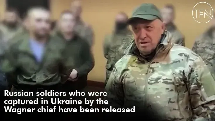 Russian soldiers who were captured in Ukraine by the Wagner chief have been released