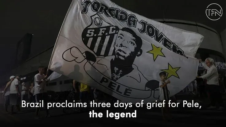 Brazil proclaims three days of grief for Pele, the legend